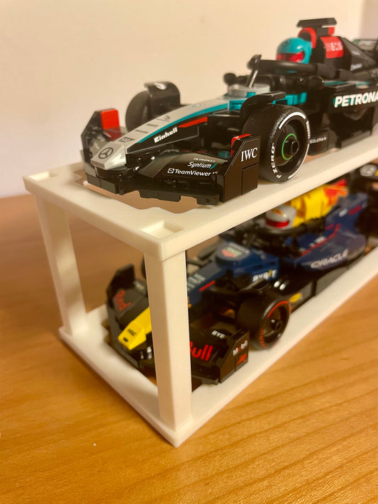 Formula 1 Display Stand for LEGO® Speed Champions – 2 Cars